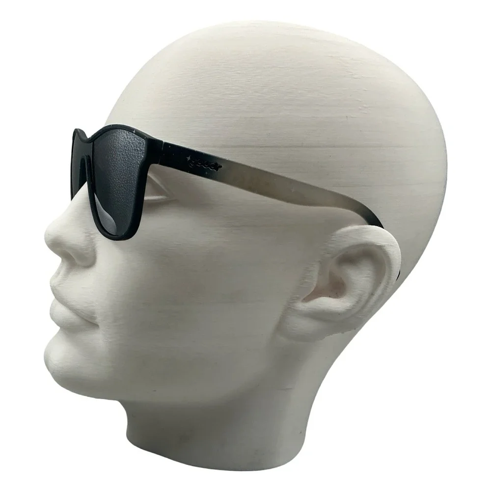 Goodr Bad Case of Meteoroids Black Star Print Polarized Sunglasses G00127-LFG
